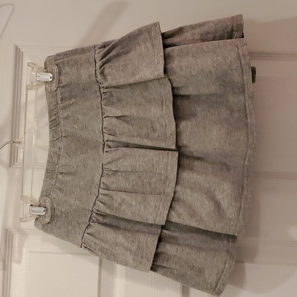 The Children's Place Girl's L 10/12 Tiered Ruffle Skirt with  Shorts - Picture 2 of 4